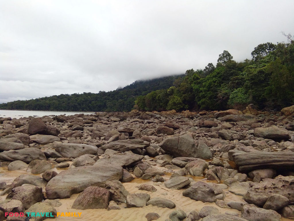 beach at Mount Santubong, Sarawak