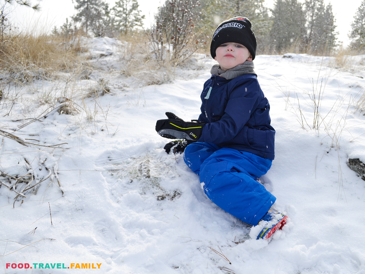 Kiel’s Little Adventure in the Snow