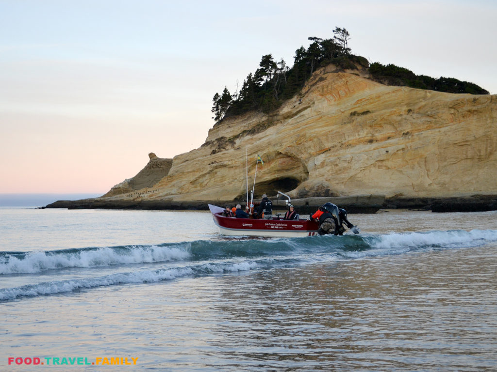 Dory Boat Launch at Pacific City