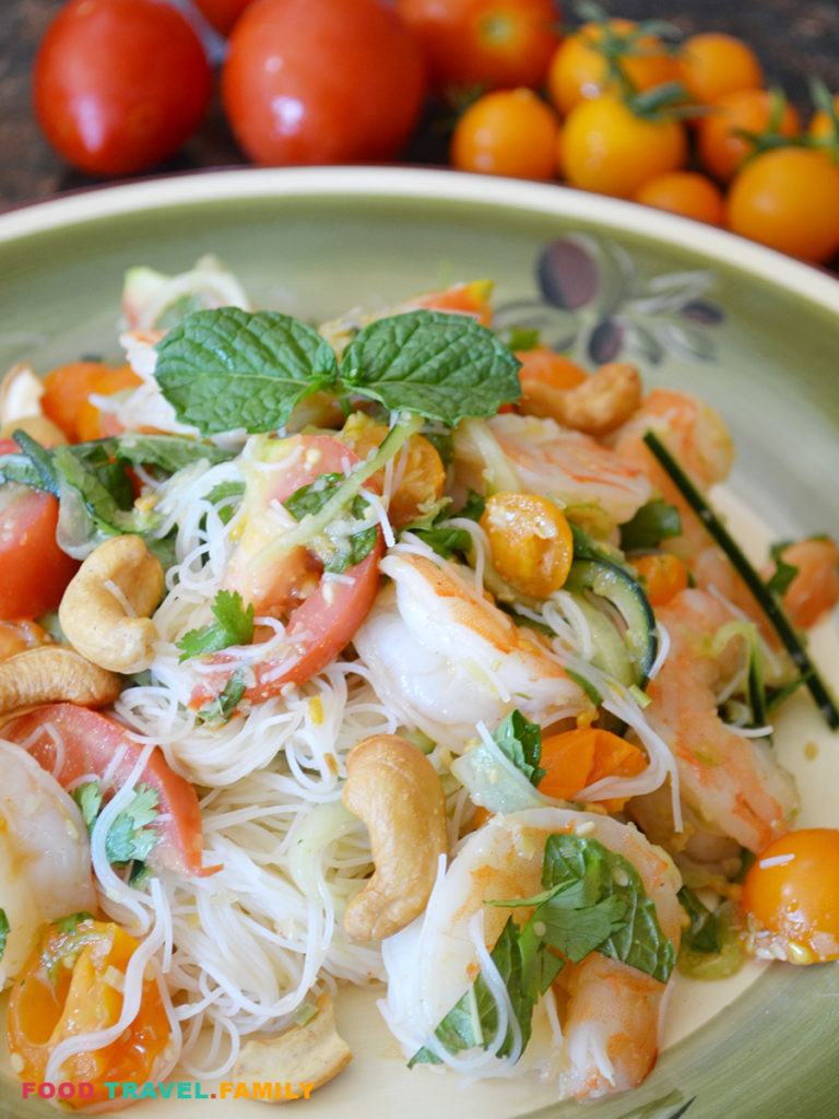 Fusion Thai Rice Vermicelli Salad