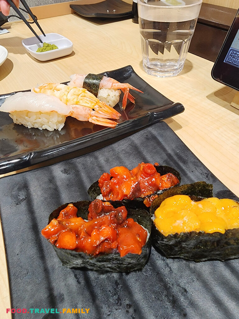Japanese sushi at Sen Sen Sushi Restaurant