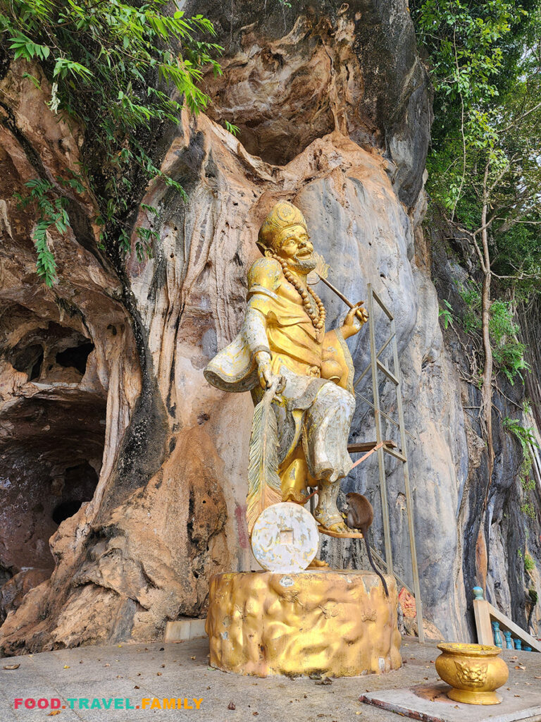 Sacred statue along the hike to Tiger Cave Temple